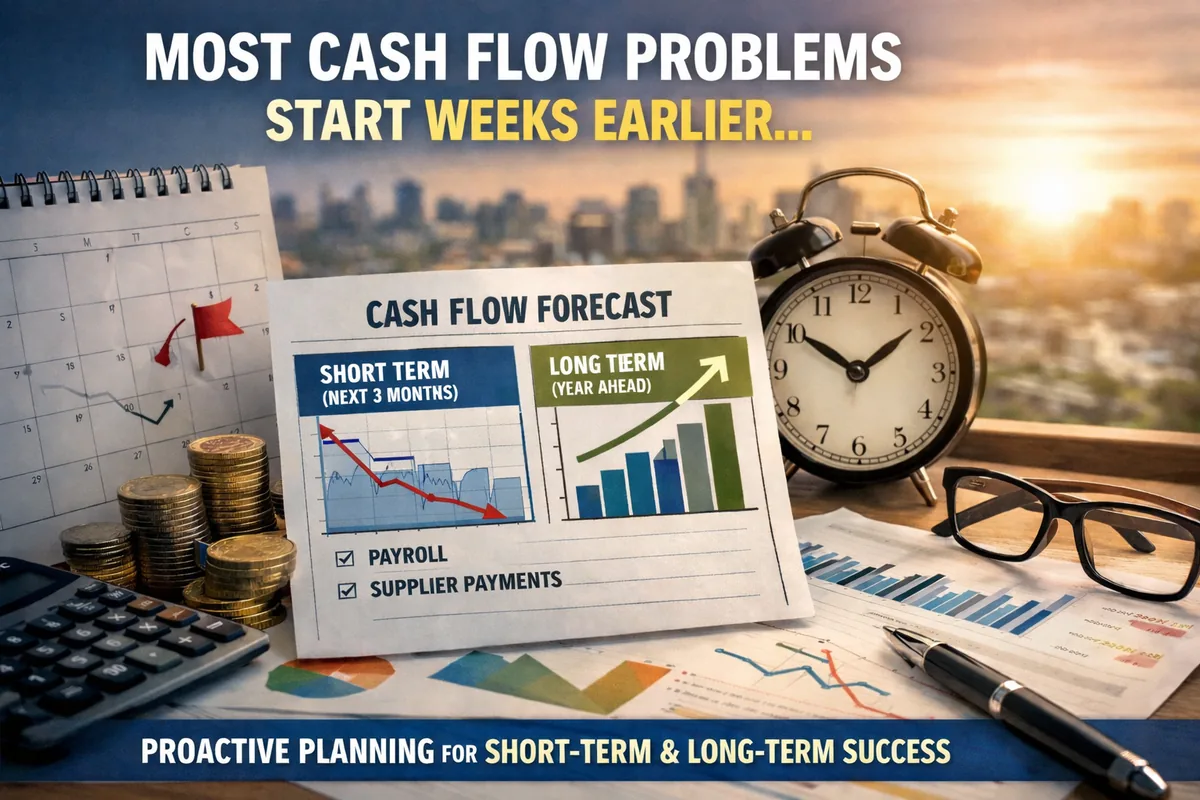 Most Cash Flow Problems Start Weeks Earlier: A Practical Approach to Cash Flow Management